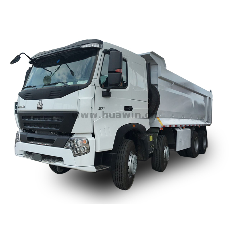 SINOTRUK HOWO A7 8X4 12 Wheels U-shape Dump Truck