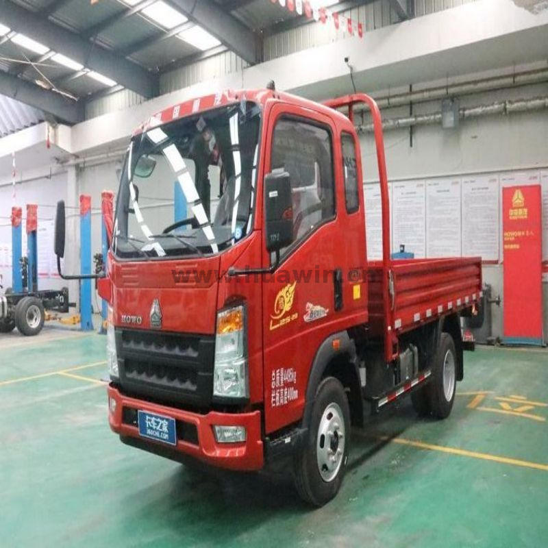 HOWO 4X2 Light Duty Cargo Truck Lorry Truck 