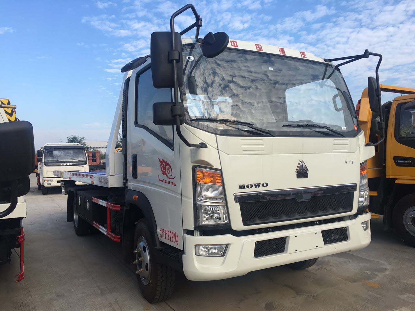 Machinery Transportation Self Loader Recovery Truck for Philippines Market