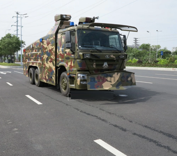 Sinotruk 6X4 B4 B5 B6 Anti Riot Bulletproof Passenger Transportation Vehicle