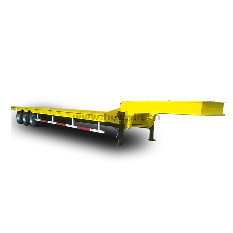 Excavator Carrier 70 Ton 4 Axle Low Bed Trailer
