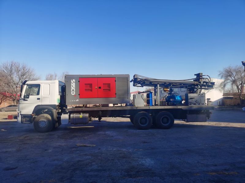 SINOTRUK HOWO 6x4 10 Wheeler Water Well Drilling Truck